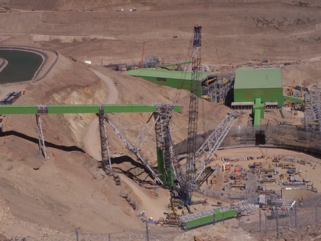 FLSM – Caserones Conveyors Chancado Pebbles